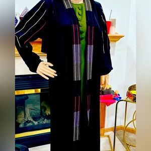 Abayas with front zipper